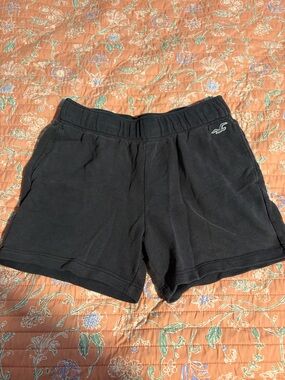Hollister Black Fleece Shorts